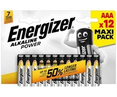 Energizer battery Alkaline Power AAA CHP12