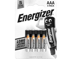 Energizer LR03/4 Everyday AAA 4 šarminių baterijų pakuotė