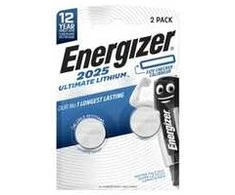 Energizer CR2025 ličio monetinės baterijos 3V, 2 vnt.