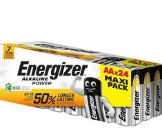 Baterijos Energizer Alkaline Power AA 24vnt