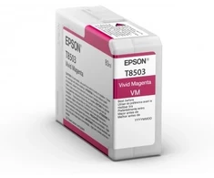 Epson T85030N Singlepack rašalas, Vivid Magenta | Epson Epson | T8503 | Epson T8503 – ryškiai purpurinė – originali – rašalo kasetė | Rašalo kasetė | Ryški purpurinė