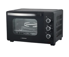 Mikrobangų krosnelė Esperanza EKO006N Mini orkaitė with convection and spit 25 l 1600W Juodas