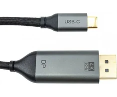 Extra Digital Kabelis USB-C - DisPlay Port, 4K, Ultra HD, 1.8 m, 1.2 ver.