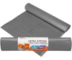 EXTRA STRONG šiukšlių maišai, 120 l LDPE, 5 vnt., 37 x 7 x 7, 00739, Simple Solution