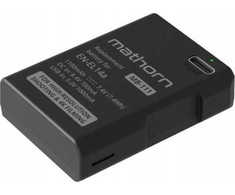 ExtraLink baterija Mathorn MB-111 baterija 1100mAh USB-C keitimas EN-EL14a