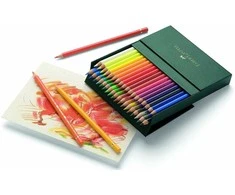„Faber-Castell“ – spalvoti „Polychromos“ pieštukai – studijos dėžutė po 36 (110038)