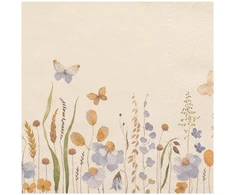 Fantasia popierinės servetėlės, 20 vnt., 2 x 16.5 x 16.5, 30330, RAVI Decor