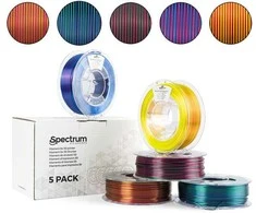 Filaments PLA magic silk mix 5x0.25kg Spectrum PLA-MagMIX-175-5x025 (5905991404866)