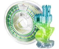 Spectrum 3D siūlas, PLA šilko vaivorykštė, 1,75 mm, 1000 g, 81019, šerkšno blizgesys