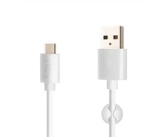Fixed Ištaisyta | Duomenų ir įkrovimo kabelis su USB/USB-C jungtimis | Baltas