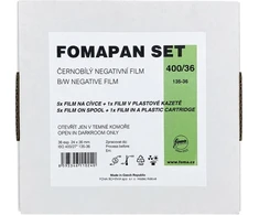 Foma filmas Fomapan 400/36 Rinkinys 6 plėvelės + kasetė