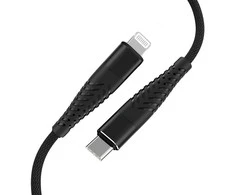 „Fusion Accessories“ USB-C į „Lightning“ 30 W Juodas