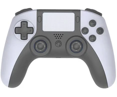GameBox P5 Analogs Bezvadu Spēļu Kontrolieris PS5 - Play Station 5 Dual Vibrācijas 6-Axis Balts