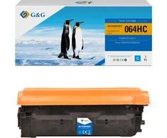 G&amp;G G&amp;G suderinamas toneris su Canon 064 H C, NT-CC064XQFC-RC, žalsvai mėlynas, 10500s, didelės talpos