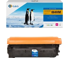 Gampg G&amp;G suderinamas toneris su Canon 064 H M, NT-CC064XQFM-RC, purpurinis, 10500s, didelės talpos