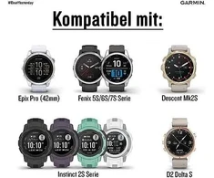 Garmin Acc 20 mm UltraFit 2 nailoninė juosta pilka WW/Asia