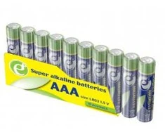 GEMBIRD Super Alkaline AAA Batteries 10pack