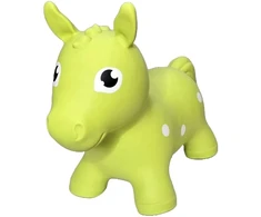 Gerardos Toys lēkāšanas rotaļlieta zirgs zaļš GT69470 GT69470 (4743345694706)