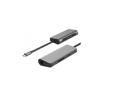 Gigabyte USB-C 7in1 Docking Station Micro SD RJ-45 (Ethernet) USB 3.0 A USB-C SD HDMI 3.5 mm Ethernet LAN (RJ-45) jungtys 1 HDMI po 20MB1-GVK906-1E ()