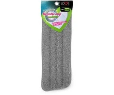 Style Keičiama mikropluošto šluostė grindų šepečiui su purkštuvu, 40 cm