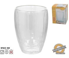 Stiklinė 350 ml, 11,6 x 9 x 9 cm, KITCHEN&amp;GO
