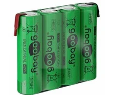Goobay Pielodejami akumulatori 4x AA (Mignon) - 2100 mAh zals (Z) nikela-metala hidrida akumulators (NiMH) 4 8 V 55580 (4040849555800)