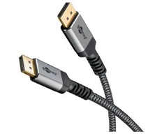 Goobay | DisplayPort Cable 2.0/2.1, 54 Gbit/s | 75681 | DisplayPort to DisplayPort