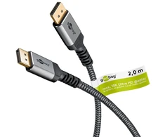 „Goobay“ | „DisplayPort“ kabelis 2.0/2.1, 80 Gbit/s | 75685 | „DisplayPort“ į „DisplayPort“