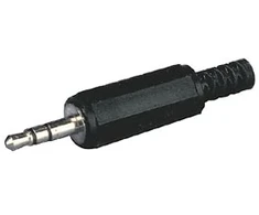 Goobay 3,5 mm stereo plastikinis kištukas AU/CX-3.5S-M-PL