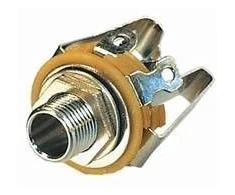 Cita prece Goobay Ligzda 6.3mm mono metala korpusa AU/H-6.3M-F-M (4051366110830)