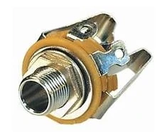 Goobay Ligzda 6.3mm mono metala korpusa AU/H-6.3M-F-M ()