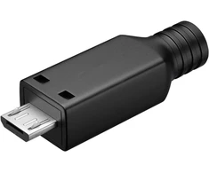 Goobay Kištukas micro-USB B tipo kabelinis, lituojamas