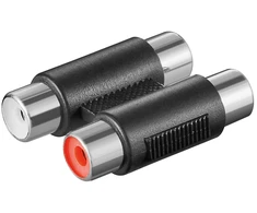 Goobay Pareja 2xRCA - 2xRCA ligzdai AD/2RC-F:2RC-F (4051366116078)