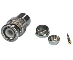 Goobay Spraudnis BNC lodejams 50 ohm RG58 kabelim ME/CX-BN-M (5412810174454)
