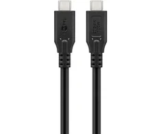 „Goobay“ | USB-C laidas, USB4, 100 W, 20 Gbit/s, maitinimo šaltinis, 2 m | 74197