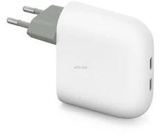 Google Pixel Flex dviejų prievadų 67 W greitasis įkroviklis USB-C balta - Ladetajs dvigubas USB-C įkroviklis GA09856-EU (0840353927964)