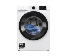Gorenje Skalbimo mašina | WPNEI82A1SWIFI | Energy efficiency class A | Front loading | Skalbimo talpa 8kg | 1200 RPM | Gylis 55 cm | Plotis 60 cm | Ekranas | LED | Steam function | Baltas