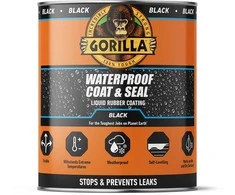 Gorilla sealant Atsparus vandeniui Coat &amp; Seal 946ml, juodas