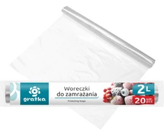 GRATKA šaldymo maišeliai, 2 l, 20 vnt., 3 x 3 x 21, 10229, Gratka