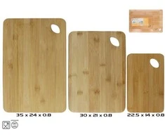 Pjaustymo lentų rinkinys (3 vnt.) 22,5 x 14 x 0,8 / 30 x 21 x 0,8 / 35 x 24 x 0,8 cm, KITCHEN&amp;GO