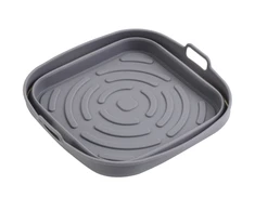 Adler AD 6735 Tacka silikonowa do frytkownicy powietrznej | kwadratowa | 19,7 cm | daugkartinio naudojimo | silikon spożywczy bpa free