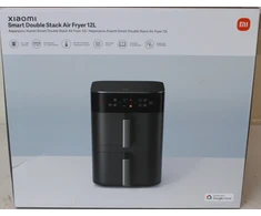 Gruzdintuvė Išparduodama. Xiaomi Dual Zone Air Fryer 12L EU Xiaomi Smart Double Stack Air Fryer 12L Power 2800 W Capacity 12 L Juodas DAMAGED PACKA (Pažeista pakuotė)