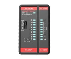 Habotest tinklo kabelio testeris HT812A RJ45/RJ14/RJ12/RJ9