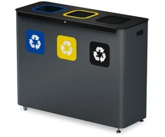 Hailo Atkritumu šķirošanas sistēma ProfiLine WST XXXL / pelēka