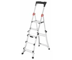 Hailo aliumininės teleskopinės kopėčioa TL100 Topline, 5 pakopos, 150kg