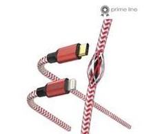 Hama Reflected USB-C - Lightning 1,5m, raudonas