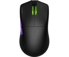 Pelė Myszka žaidimams Hator Pulsar 3 Ultra 4K Wireless HTM680 su laidu 30000 dpi optinė juoda