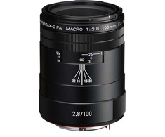 Objektyvas HD Pentax D-FA 100mm f/2.8 Macro ED AW lens, juodas