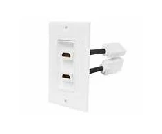 HDMI sienas rozete 2 ligzdas