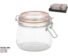Hermetiškas indas 500 ml, 10,5 x 11 x 14 cm, KITCHEN&amp;GO
